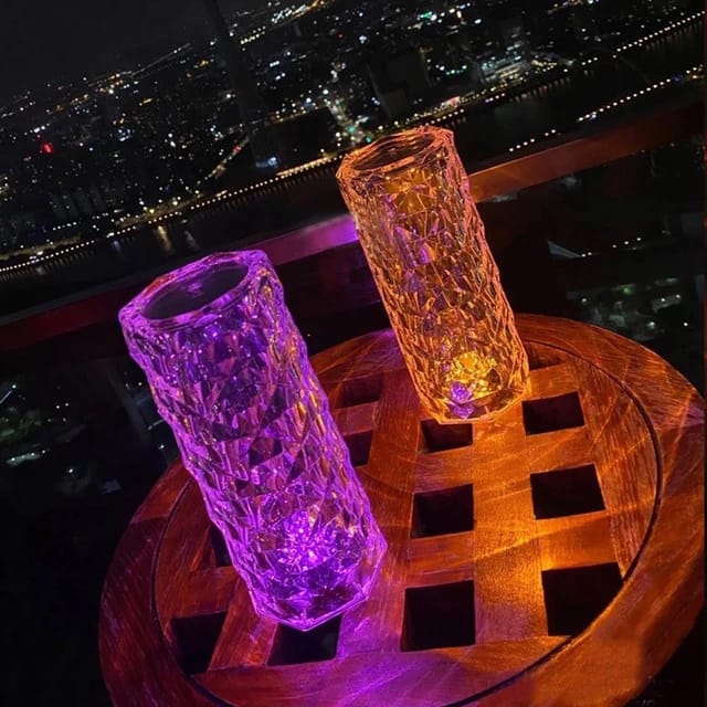 Control Crystal lamp