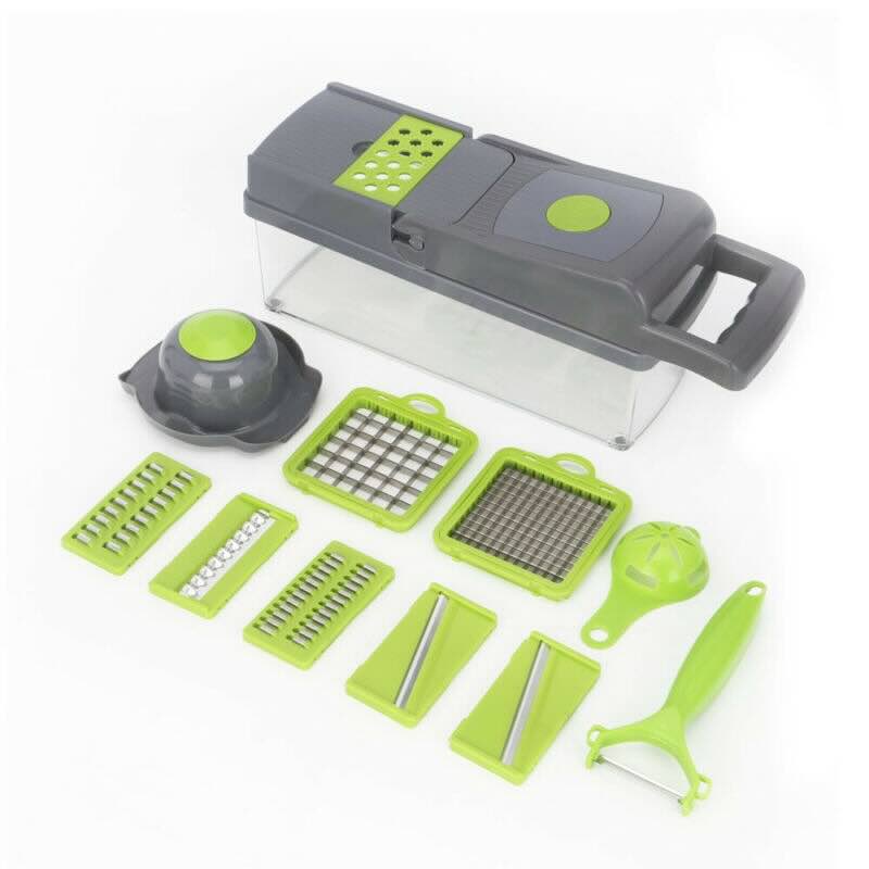 16-in-1 Vegetable Slicer & Cutter | Multifunctional Food Cutter & Chopper