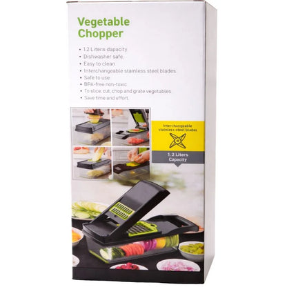 16-in-1 Vegetable Slicer & Cutter | Multifunctional Food Cutter & Chopper